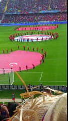 Beautifull Opening ceremonie Turkey-Czech Republic Euro 2016 Lens (France)