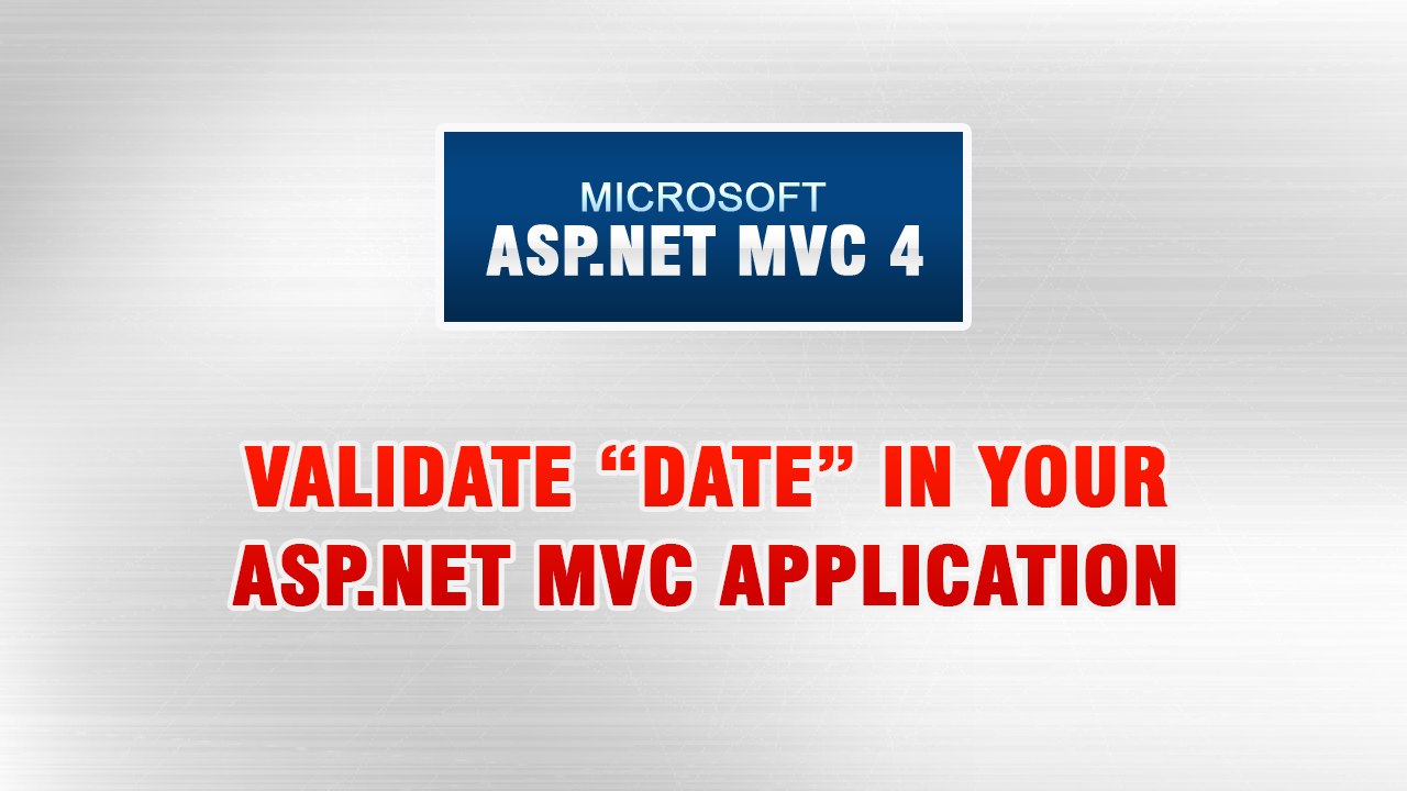 ASP.NET MVC 4 Tutorial In Urdu - Validating Date Format in ASP.NET MVC (3/3)