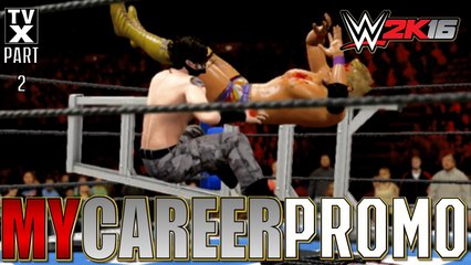 Let's Play - WWE 2K16 My Career Promo Pt.2 - The Infamous Tokyo Chair Shots [Extreme Moments Montage]