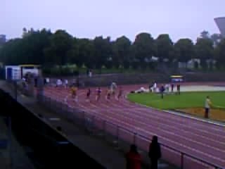 100m finale 3 Penvillers meeting QA 13 juillet 2007