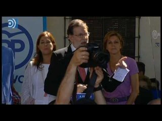 Rajoy pide unir el voto "moderado" contra "los extremistas"