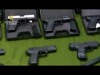 Así era la red de tráfico de armas