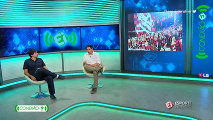 O presidente do Atlético-PR, Luiz Sallim Emed, participou do Conexão EI