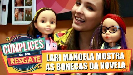 Larissa Manoela fala sobre as bonecas Isa e Manu