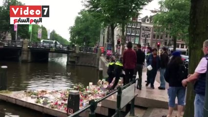 الشرطة الهولندية تنقذ ألماني من الغرق بامستردام