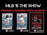 MLB 15 The Show Diamond Dynasty |TRADES AND RUMORS PACK OPENING | DIAMOND PULLS!!!