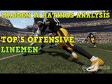 Madden NFL 16 Ratings: Top 5 Offensive Linemen Analysis | TRENCH WARFARE!!