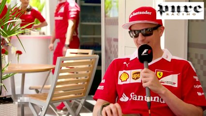 F1 (2016) Grill the grid - Kimi Raikkonen