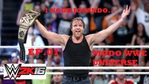 Braullino Games Livestream 2016-01 - 1 Noob Jogando WWE 2K16 (Modo WWE Universe)(Ep.01)