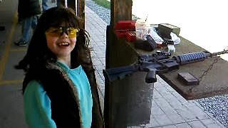 Kenzie with the shorty AR-15