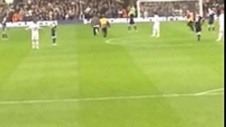 Selfie taking Pitch Invader Spurs V Partizan 26/11/14