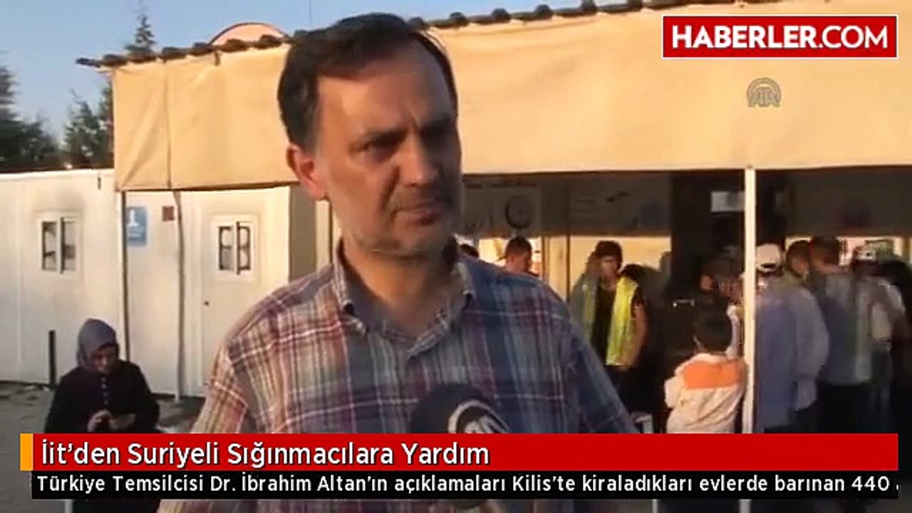 İit'den Suriyeli Sığınmacılara Yardım