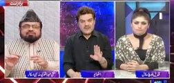 Mubasher Lucman Played Mufti Abdul Qavi and Qandeel Baloch Video Clip in Live show