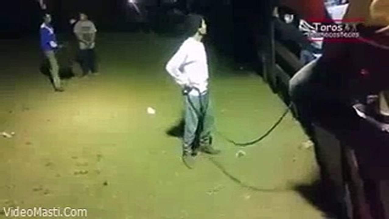 He will never try to mess with bull in future lol