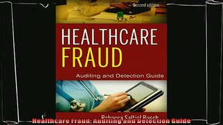 behold  Healthcare Fraud Auditing and Detection Guide