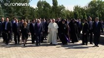 Papstbesuch: Franziskus besucht Genozid-Mahnmal in Armenien