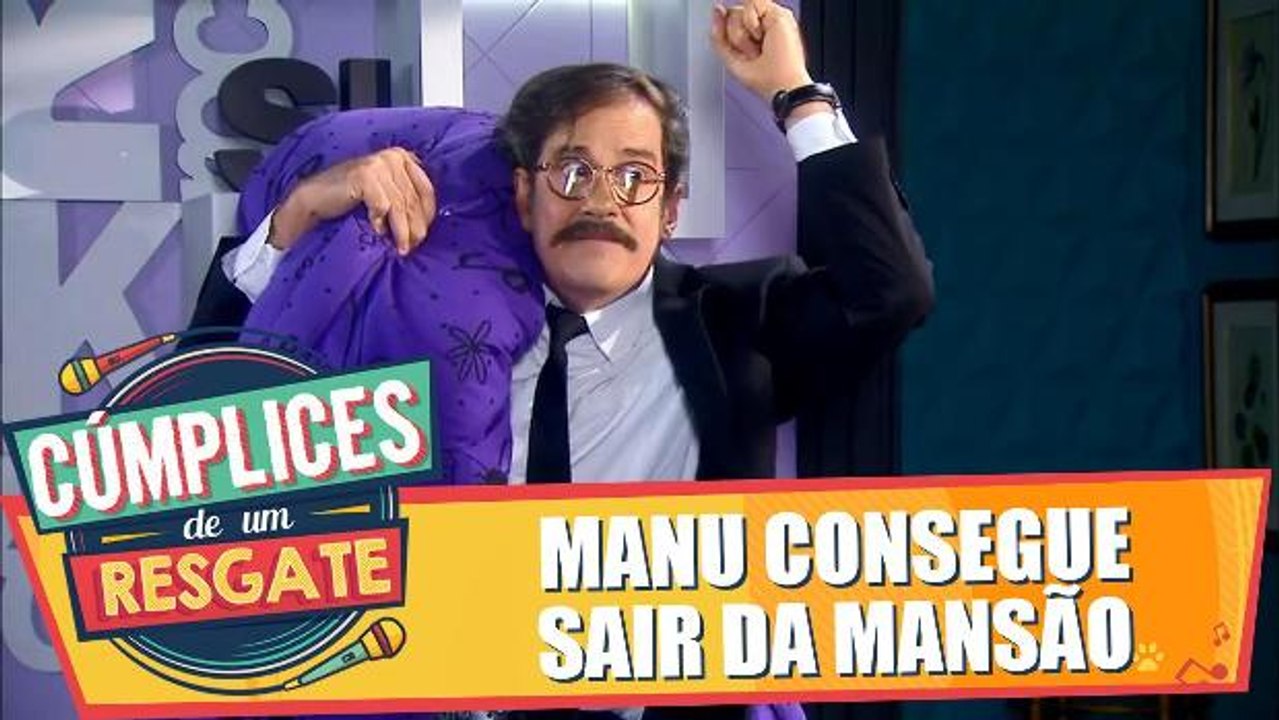 Manu consegue sair da mansão