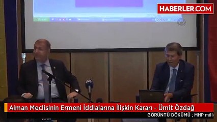 Alman Meclisinin Ermeni İddialarına İlişkin Kararı - Ümit Özdağ