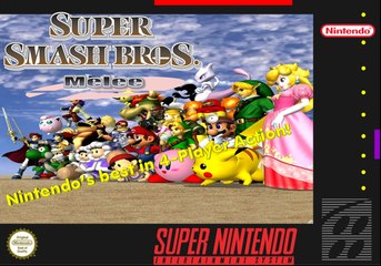 Super Smash Bros Melee - Title/Opening Theme (SNES Remix)