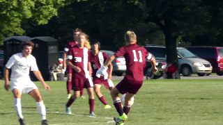 SCASD Boys Soccer: N. Oesterling Goal vs. Carlisle, 09/24/15