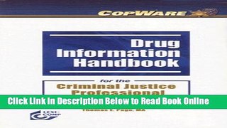 Download Drug Information Handbook for the Criminal Justice Professional (Copware)  PDF Free