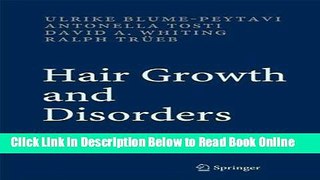 Read Hair Growth and Disorders  Ebook Free