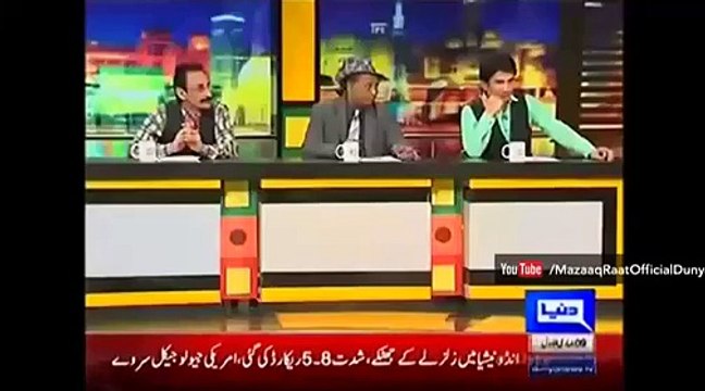 See How Mazaq Raat Team Welcomed Amjad Sabri Before Death - Pakistani Talk Shows