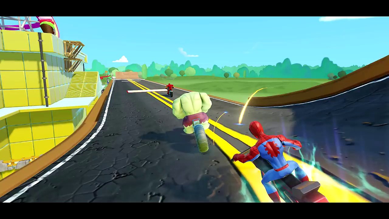 [THE AVENGERS] IRON MAN + The HULK and Spiderman - Twinkle Twinkle Little Star + More Songs for Kids_3