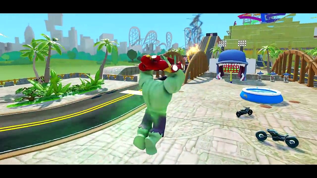 [THE AVENGERS] IRON MAN + The HULK and Spiderman - Twinkle Twinkle Little Star + More Songs for Kids_8