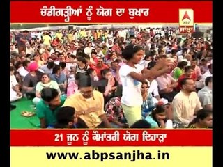 Yoga festival starts from today in Chandigarh