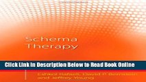 Download Schema Therapy: Distinctive Features (CBT Distinctive Features)  PDF Free