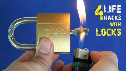 4 Amazing life hacks with Locks