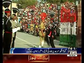 رینجرز کے نوجوانوں کے آگے بھارتی فوجیوں کی سیٹی گم۔