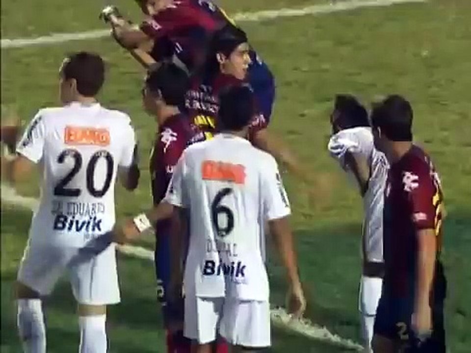 Cerro Porteño 3 - 3 Santos (Copa Libertadores 2011 )