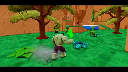 Frozen Anna Kidnapped by T-Rex ! Spiderman & Hulk saves Princess + Nursery Rhymes Children's songs_8