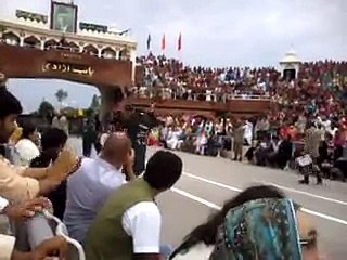 Parade at Wahga Border Lahore 15 September 2012