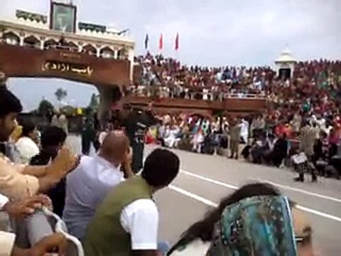 Parade at Wahga Border Lahore 15 September 2012