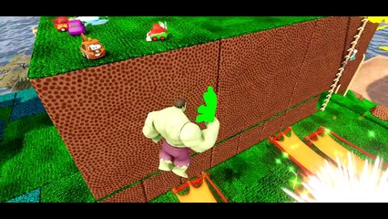 Frozen Anna Kidnapped by T-Rex ! Spiderman & Hulk saves Princess + Nursery Rhymes Children's songs_16