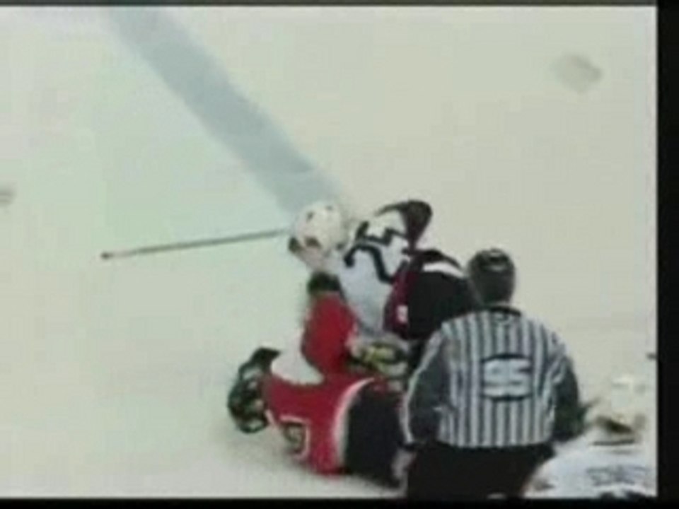 NHL fight hockey
