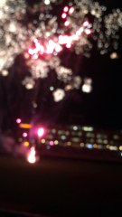 Cool Fireworks at the Bulls stadium