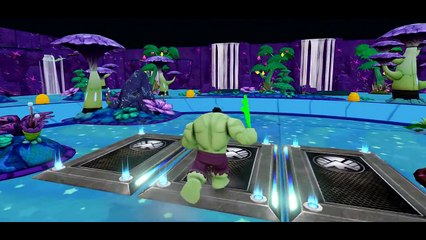 Frozen Anna Kidnapped by T-Rex ! Spiderman & Hulk saves Princess + Nursery Rhymes Children's songs_6