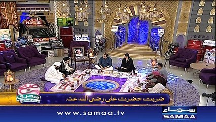 19th - Subah Sehri Samaa Kay Saath – 25 June 2016