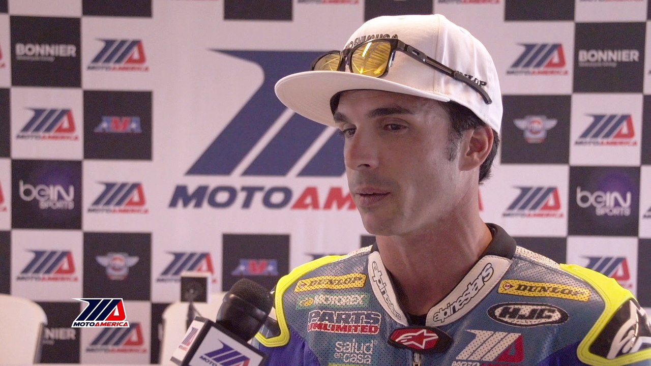 Toni Elias Utah Superbike Superpole Interview