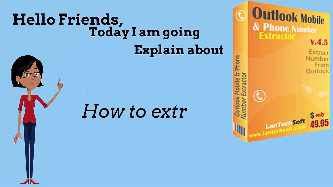 How to Extract Phone Number from Ms outlook?