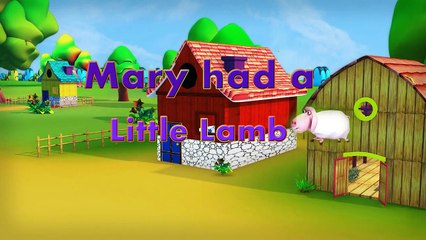 Mary Had a Little Lamb - Nursery Rhymes For Kids