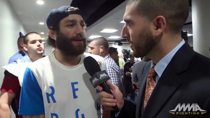 UFC on FOX 19: Michael Chiesa Was Worried He Was Going to Soil Himself