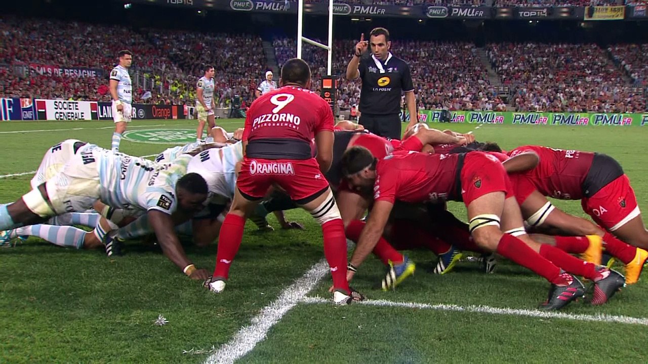 TOP 14 – Toulon – Racing 92 : 21-29 - Essai Maxime MERMOZ (TLN) – Finale - Saison 2015-2016