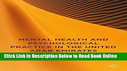 下载视频: Read Mental Health and Psychological Practice in the United Arab Emirates (UAE)  Ebook Free