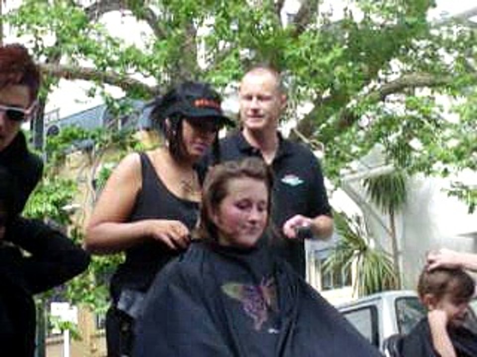 me losing my hair on thur. 4th dec.