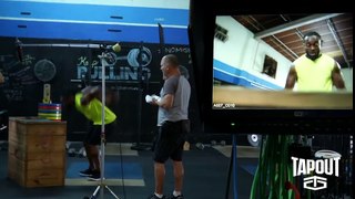 Kofi Kingston takes his workout to new heights, powered by Tapout